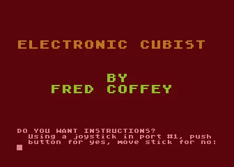 Electronic Cubist box art