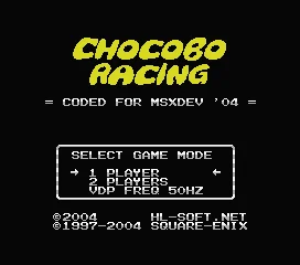 Chocobo Racing box art