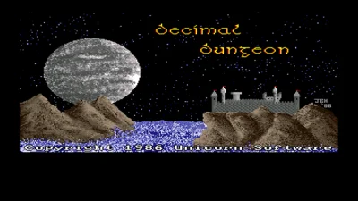 Decimal Dungeon box art