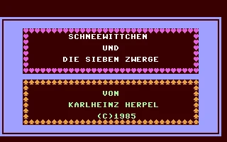 Schneewittchen und die sieben Zwerge box art