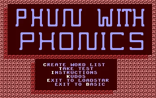 Phun with Phonics box art