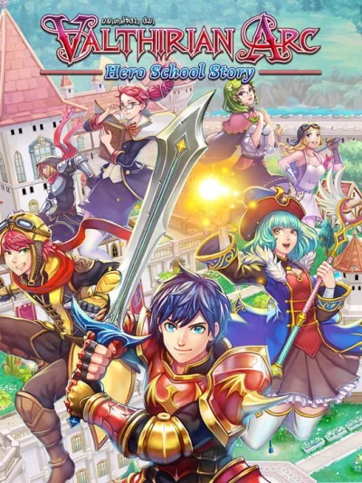 Valthirian Arc: Hero School Story box art