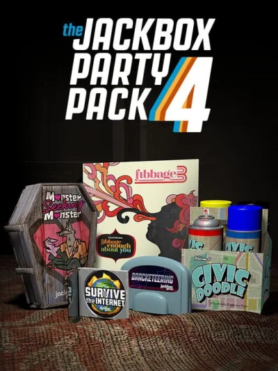 The Jackbox Party Pack 4 box art