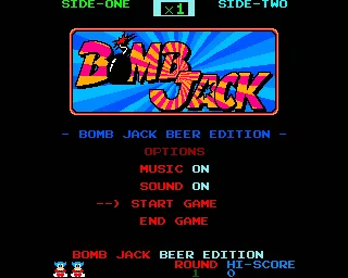 Bomb Jack - Beer Edition box art