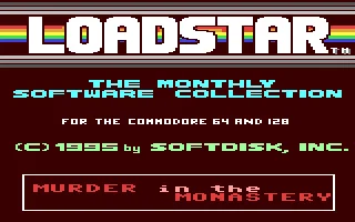 Murder in the Monastery box art