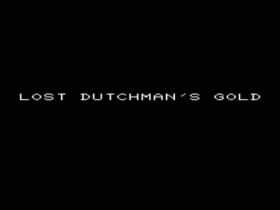 Lost Dutchman's Gold box art