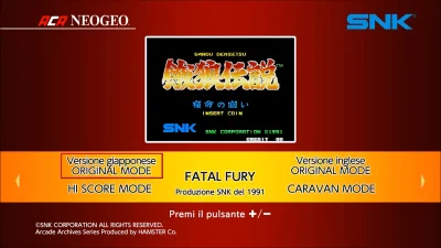 Aca Neogeo Fatal Fury box art