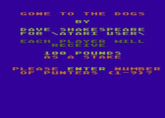 Gone To The Dogs box art