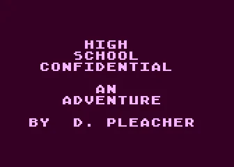 High School Confidental box art