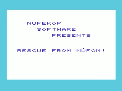 Rescue from Nufon box art