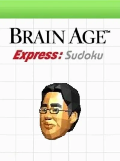 Brain Age Express - Sudoku box art