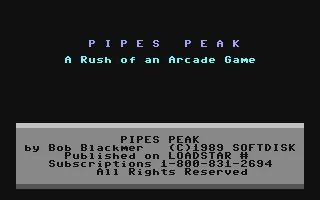 Pipe's Peak box art