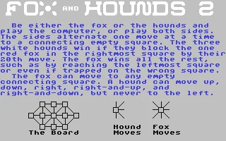Fox and Hounds II box art