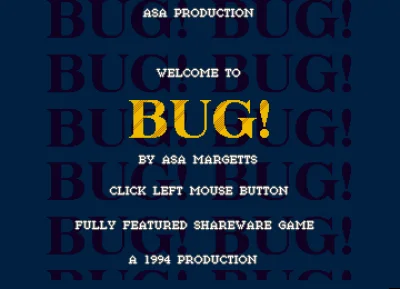Bug! box art