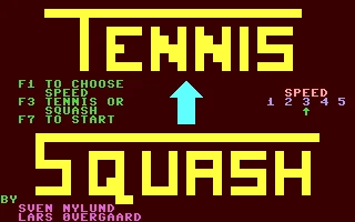 Tennis/Squash box art