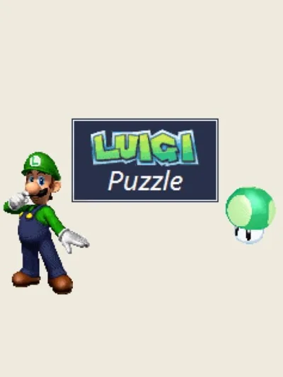 Luigi Puzzle box art