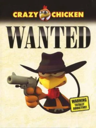 Crazy Chicken: Wanted box art
