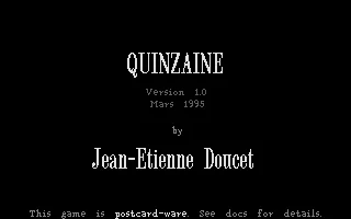 Quinzaine box art