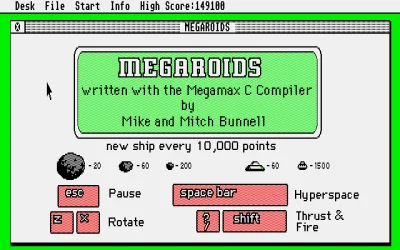 Megaroids box art