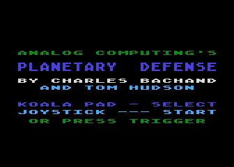 Planetary Defense box art