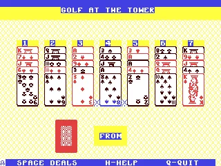Golf at the Tower box art