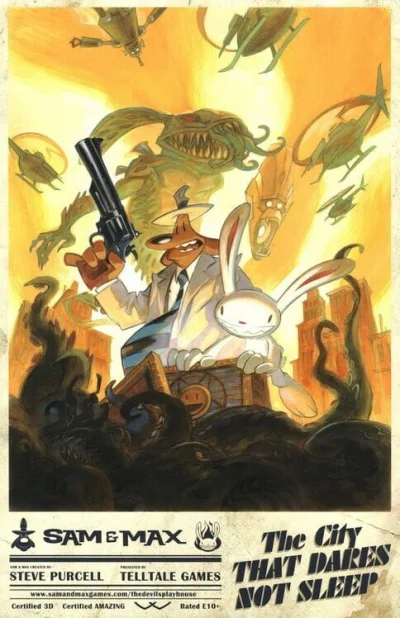 Sam & Max - Season 3 The Devil's Playhouse - Episode 5 The City that Dares not Sleep box art