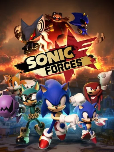 Sonic Forces box art
