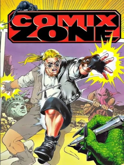 Comix Zone box art