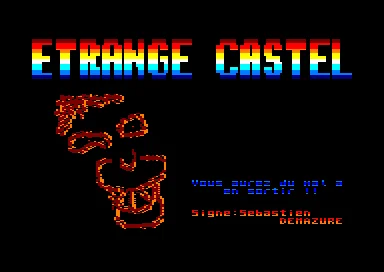 Etrange Castel box art