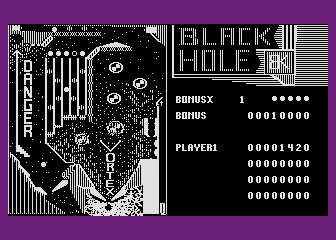 Black Hole Pinball box art