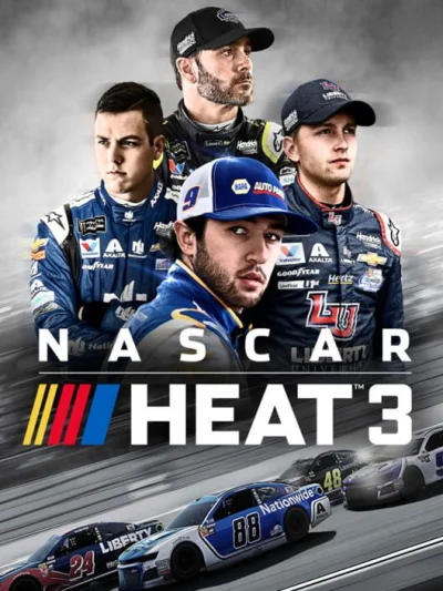 NASCAR Heat 3 box art
