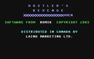 Hustler's Revenge box art