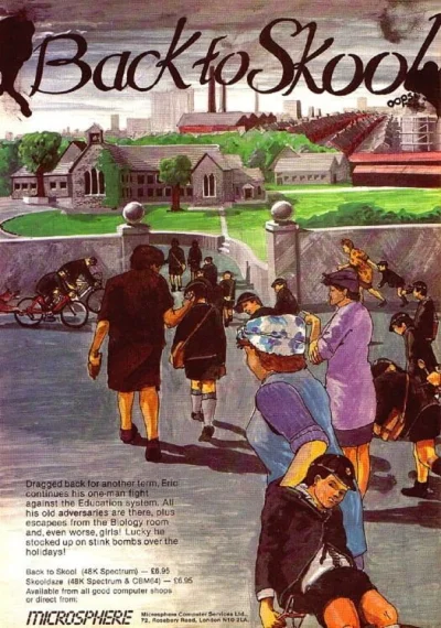 Back to Skool box art