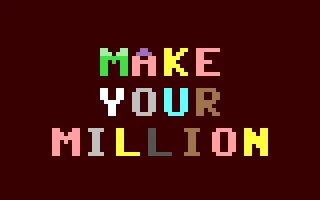 Make Your Million box art