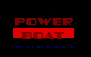 PowerBoat USA - Offshore Superboat Racing box art