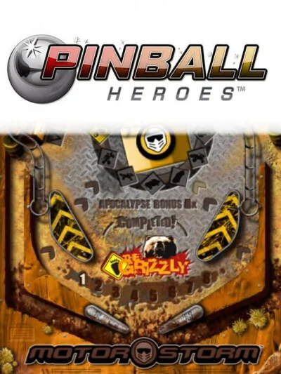 Pinball Heroes - MotorStorm box art