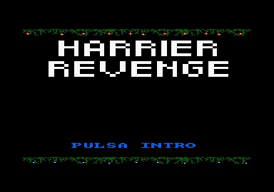 Harrier Revenge box art