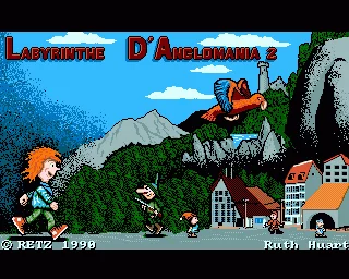 Labyrinthe d'Anglomania 2, Le box art