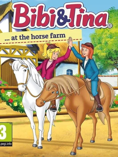 Bibi & Tina at the Horse Farm box art