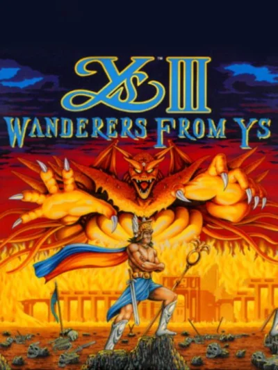 Ys III - Wanderers from Ys box art