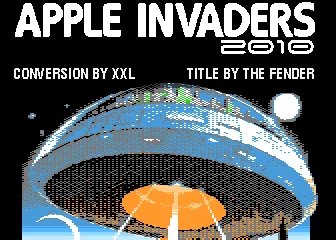 Apple Invaders box art
