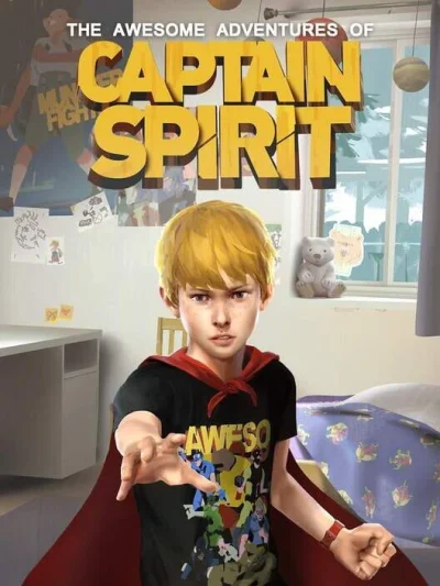 The Awesome Adventures of Captain Spirit box art