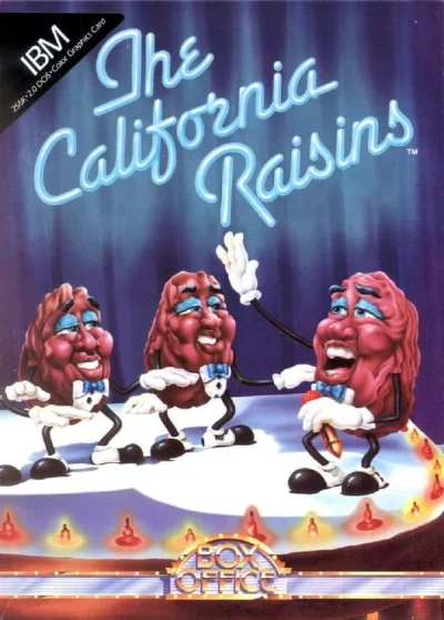 The California Raisins box art
