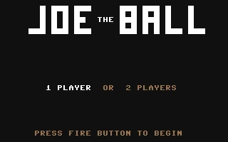 Joe the Ball box art