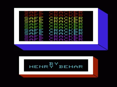 Safe Cracker box art