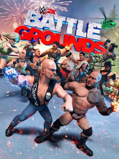 WWE 2K Battlegrounds box art