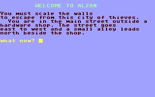 Alzan box art