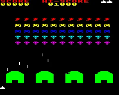 Space Intruders box art