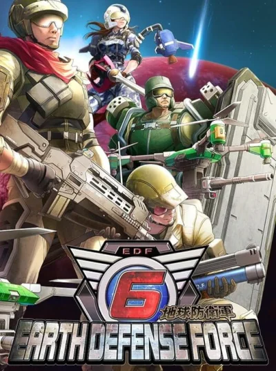 Earth Defense Force 6 box art