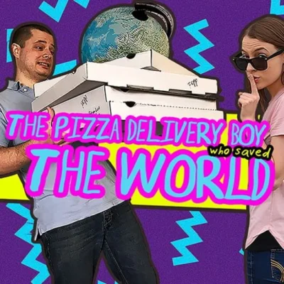 The Pizza Delivery Boy Who Saved the World box art